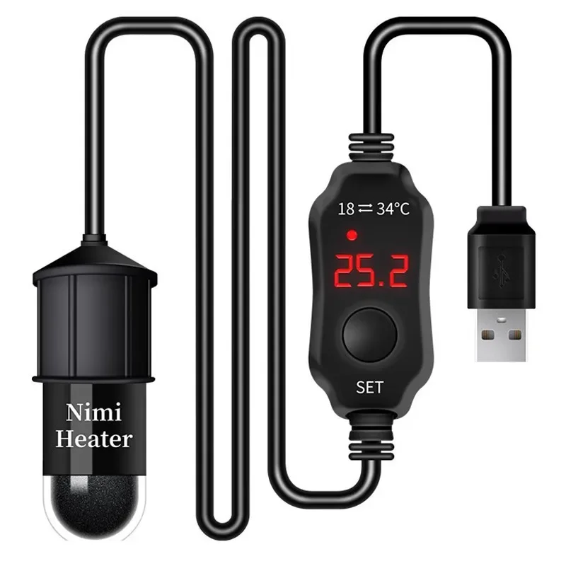 Marine Aquarium Nano - Calentador Universal Mini para Acuario, Calentador
