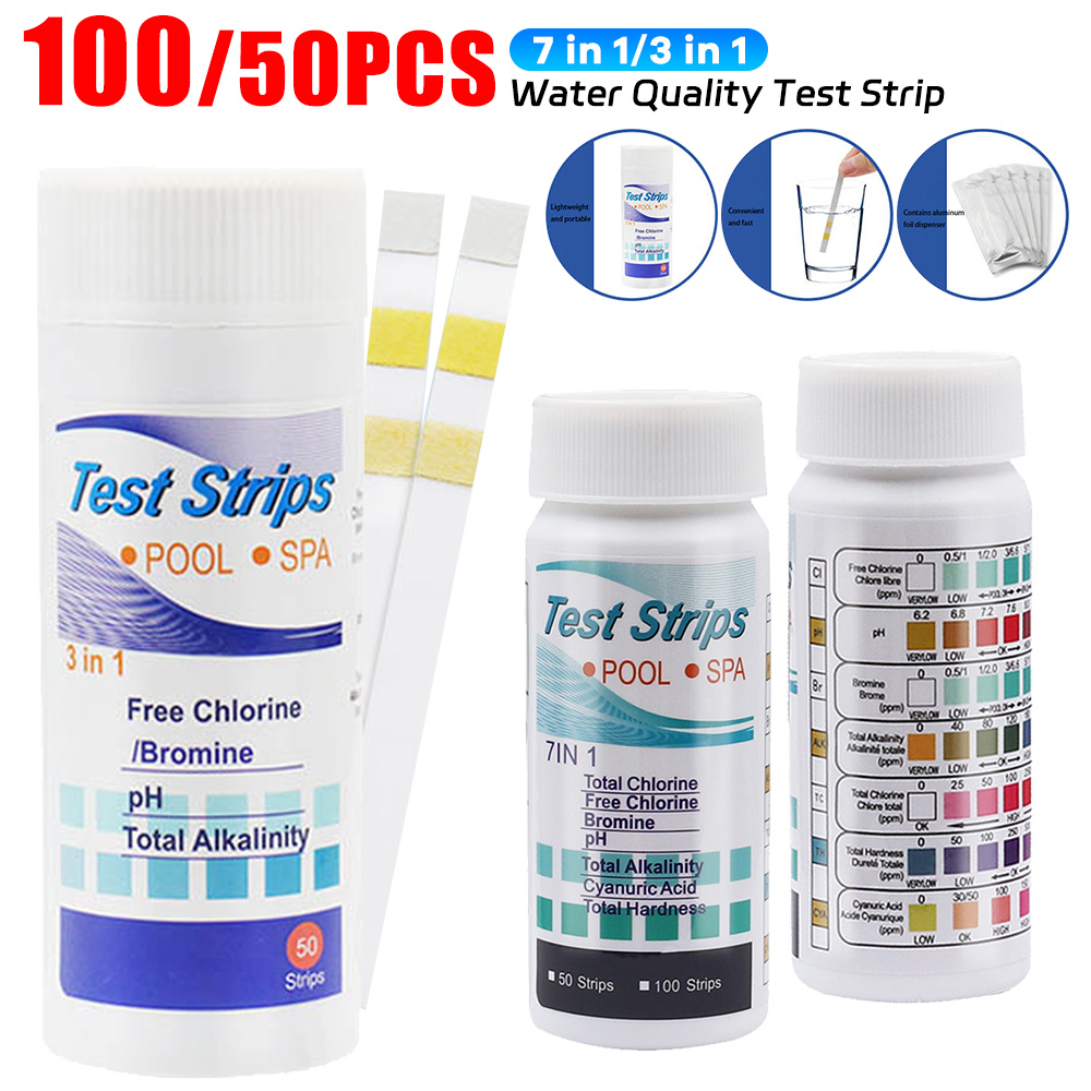Marine Aquarium Test Kit - Tiras de prueba de calidad del