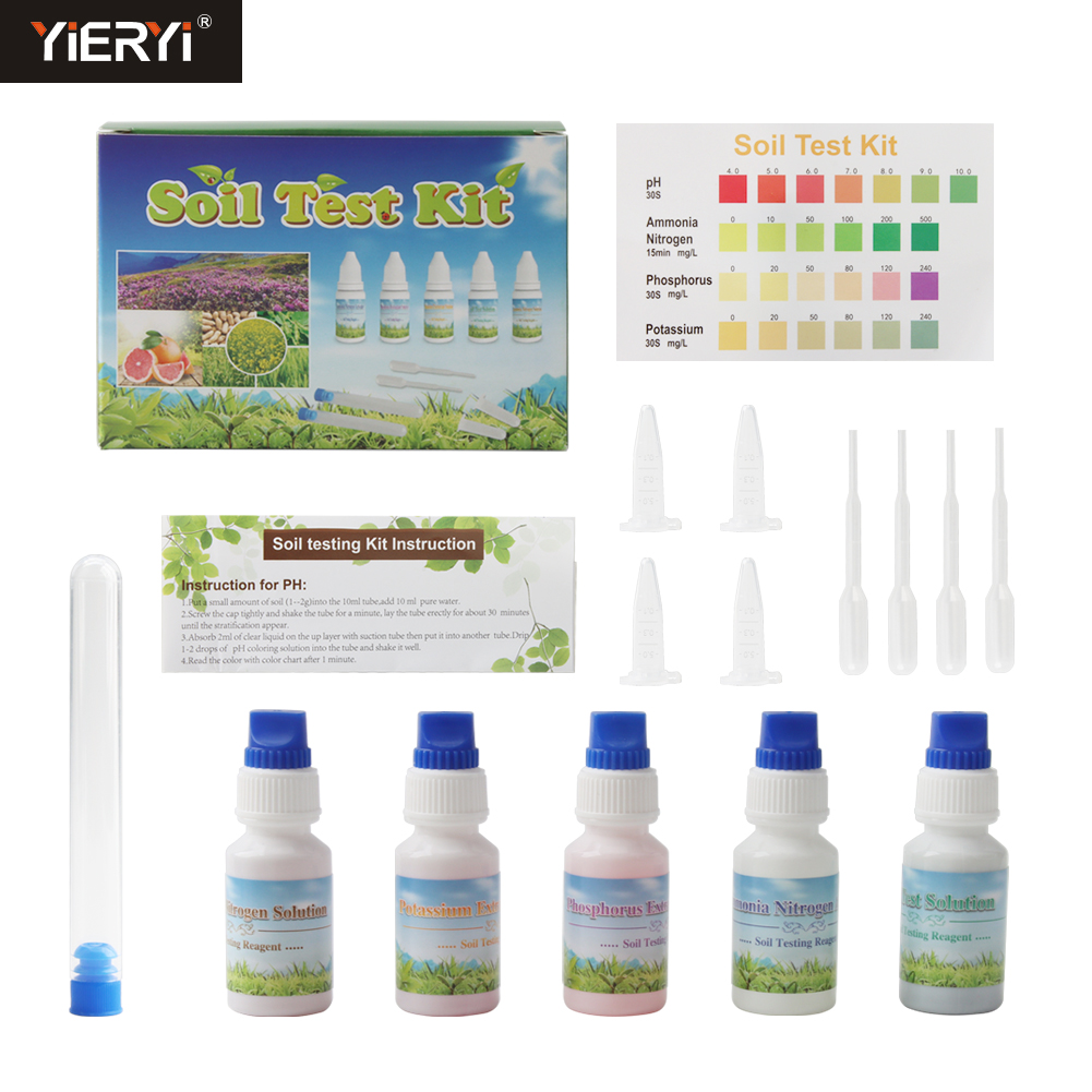 Marine Aquarium Test Kit - Yieryi-Kit de prueba de suelo 4