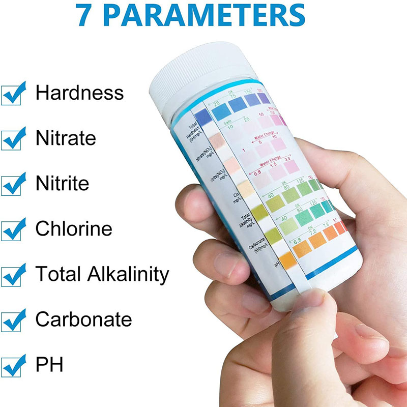 Marine Aquarium Test Kit - Tiras de prueba de acuario 7