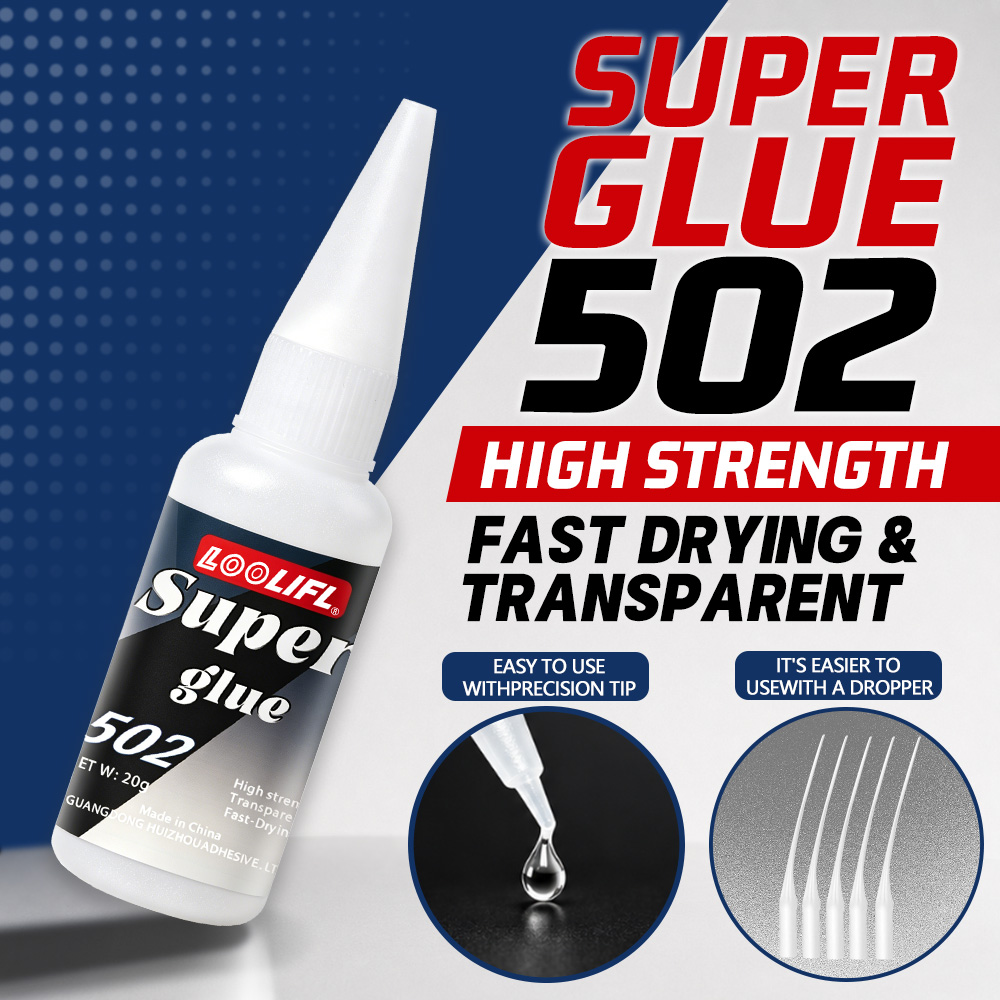Aquarium & Marine Science Center - Loolifl-502-20Ml Adhesivo de Cianoacrilato Transparente Instantáneo