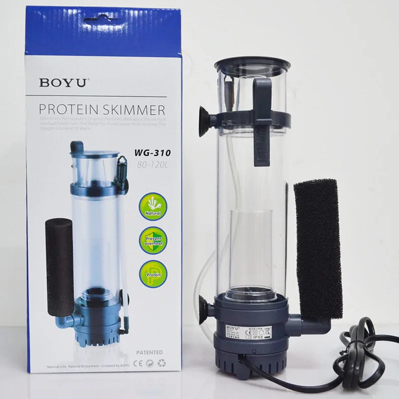 Protein Skimmer Hang On - Filtro de Proteínas BOYU de 6W/8W,