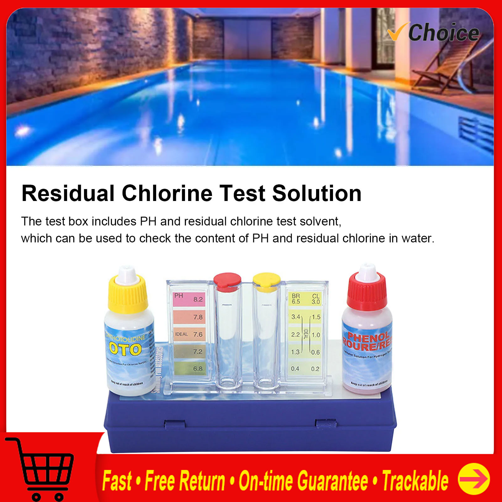 Marine Aquarium Test Kit - Solución de prueba de calidad del