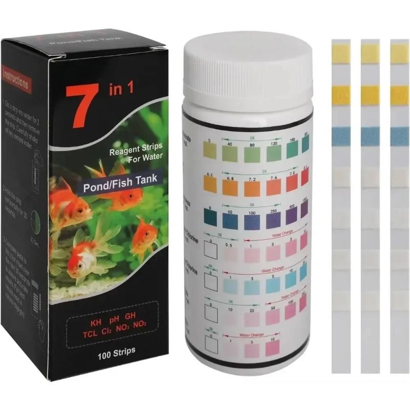 Tiras Reactivas para Acuario e - Marine Aquarium Test Kit reseña y precio