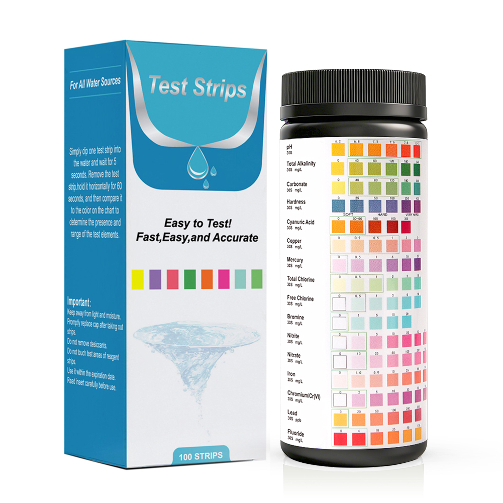 Tiras Reactivas para Análisis  - Marine Aquarium Test Kit reseña y precio