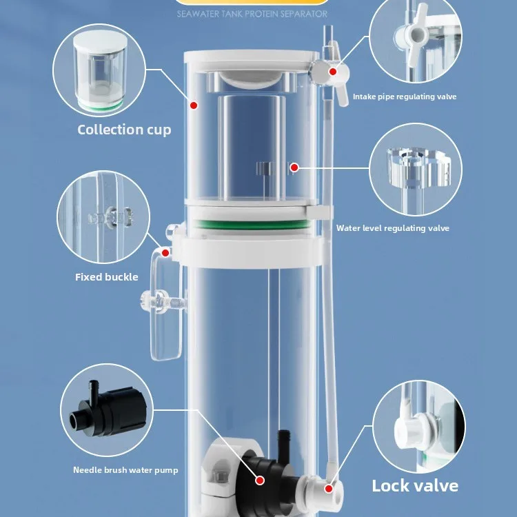 Nuevo Mini Separador de Proteí - Protein Skimmer Hang On reseña y precio