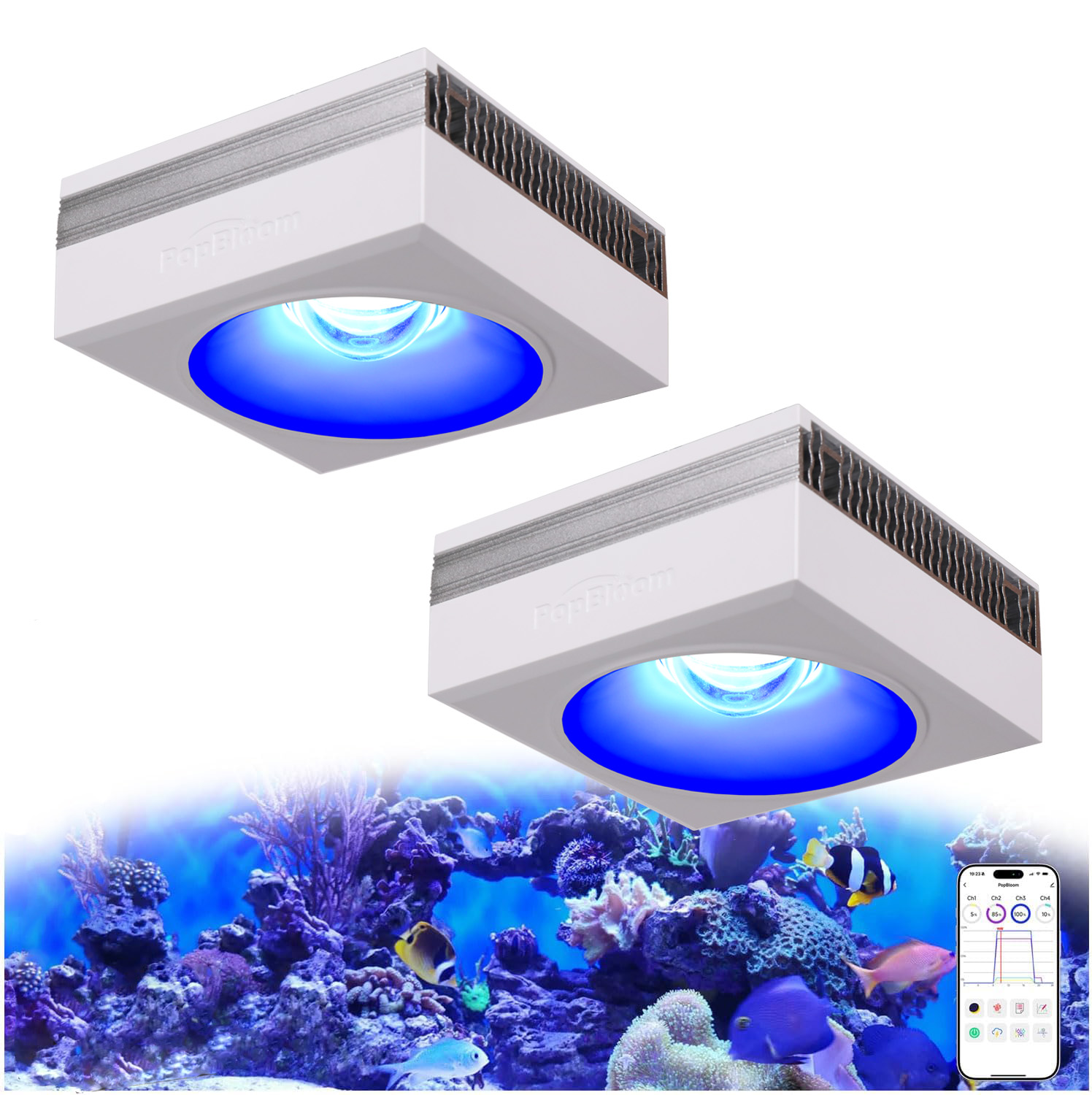 NUEVA Lámpara LED para Acuario - Marine X Aquarium reseña y precio