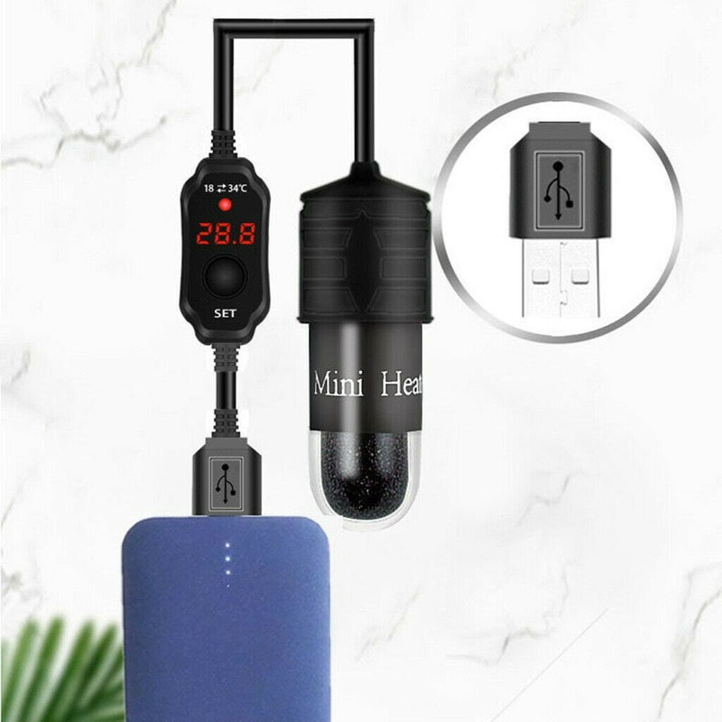 Mini calentador de tanque de p - Marine Aquarium Nano reseña y precio
