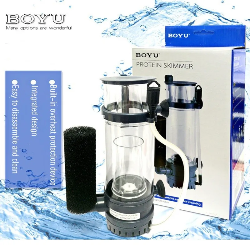 Filtro de Proteínas BOYU de 6W - Protein Skimmer Hang On reseña y precio