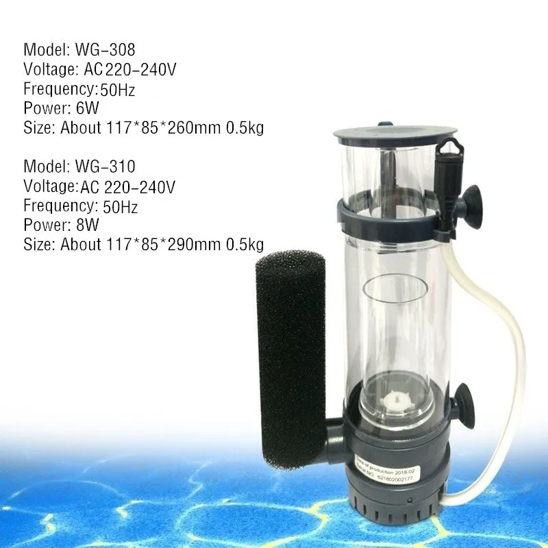 Filtro de Proteínas BOYU de 6W - Protein Skimmer Hang On reseña y precio