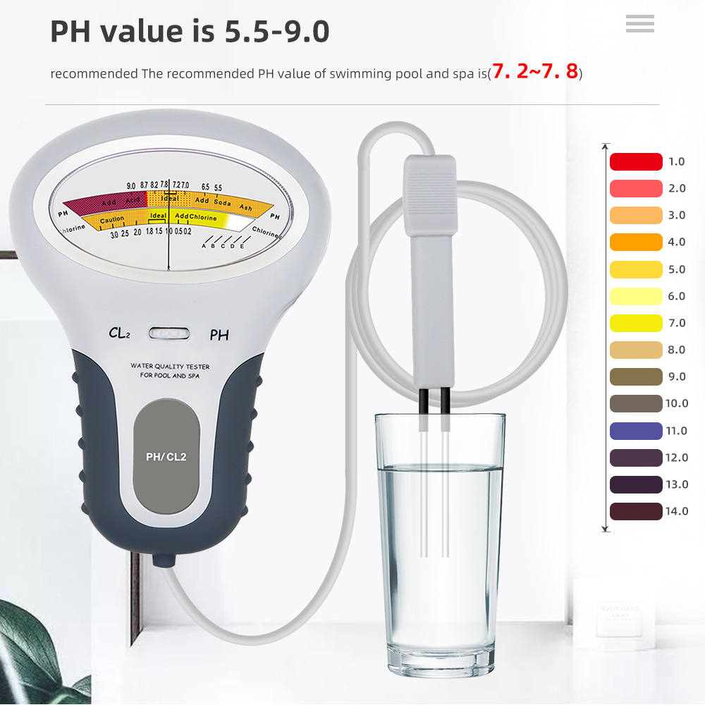 Detector de cloro 2 en 1, medi - Marine Aquarium Test Kit reseña y precio