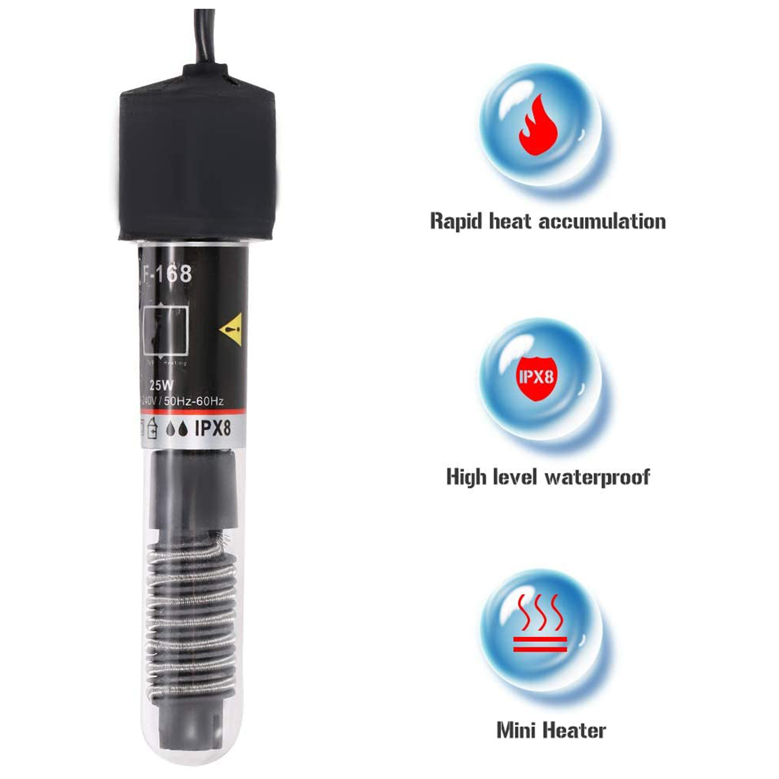 Mini calentador de acuario sum - Marine Aquarium Nano reseña y precio