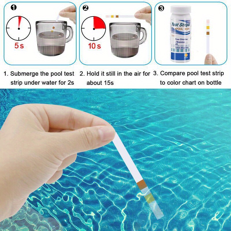 Tiras reactivas de PH de cloro - Marine Aquarium Test Kit reseña y precio