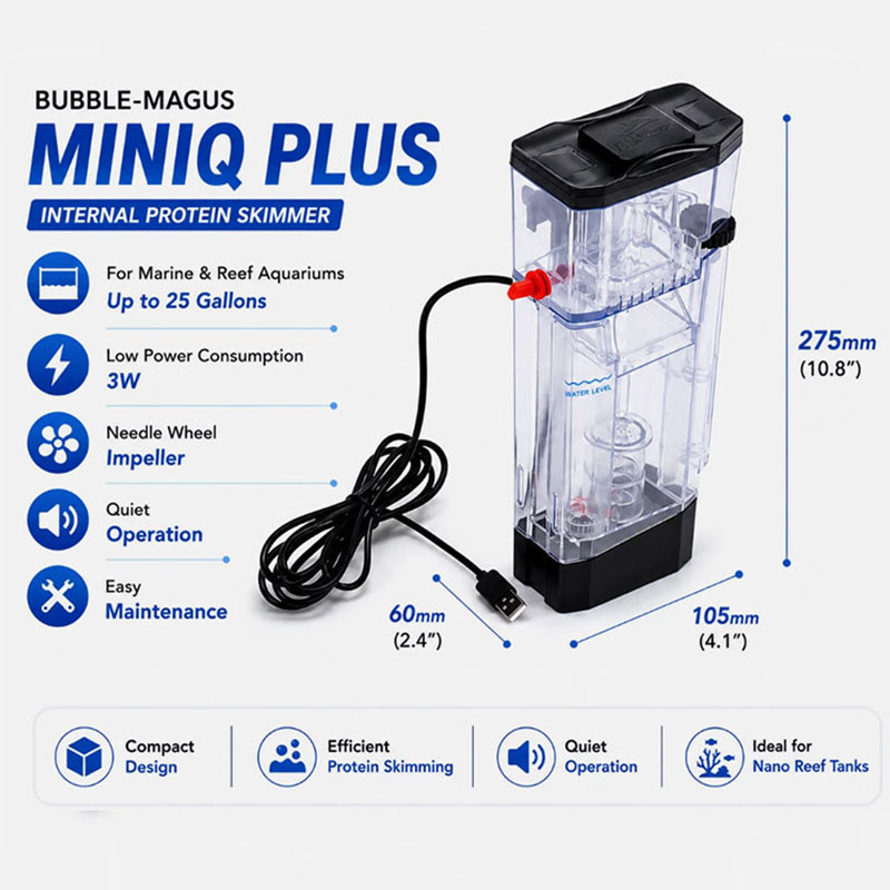 Skimmer de Proteínas Interno B - Protein Skimmer Hang On reseña y precio