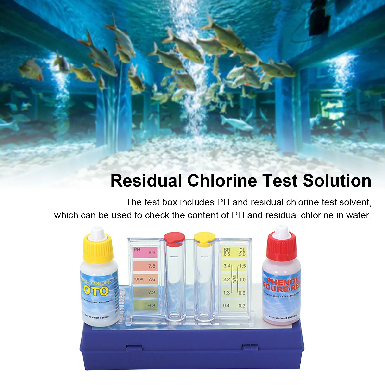 Solución de prueba de calidad  - Marine Aquarium Test Kit reseña y precio