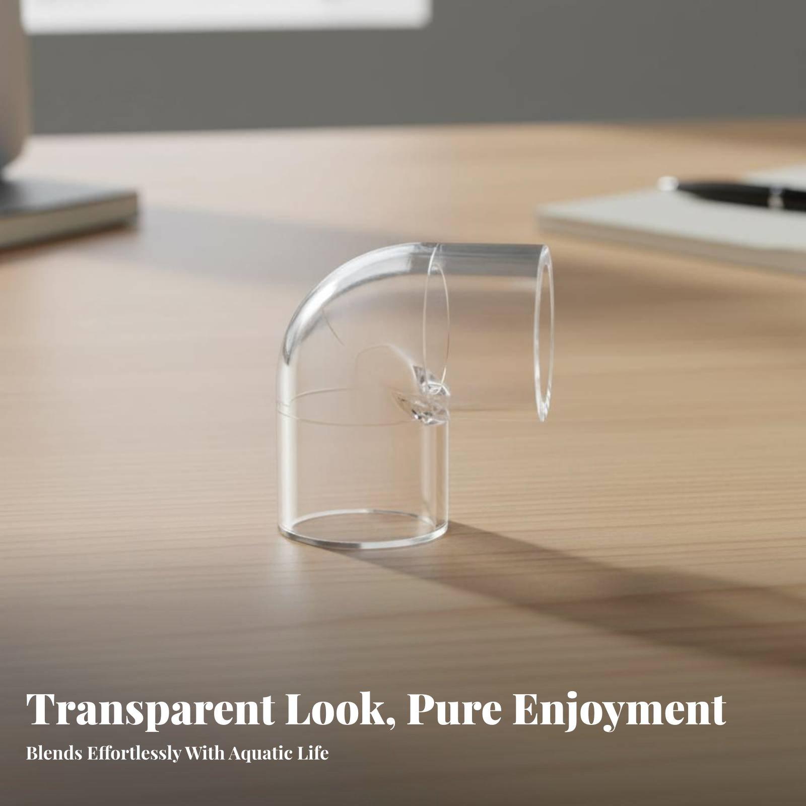 Junta de Codo Transparente par - Aquarium & Marine Science Center reseña y precio